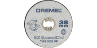 DREMEL® EZ SpeedClic 5 dischi da taglio per metallo. (SC456) - 2615S456JC