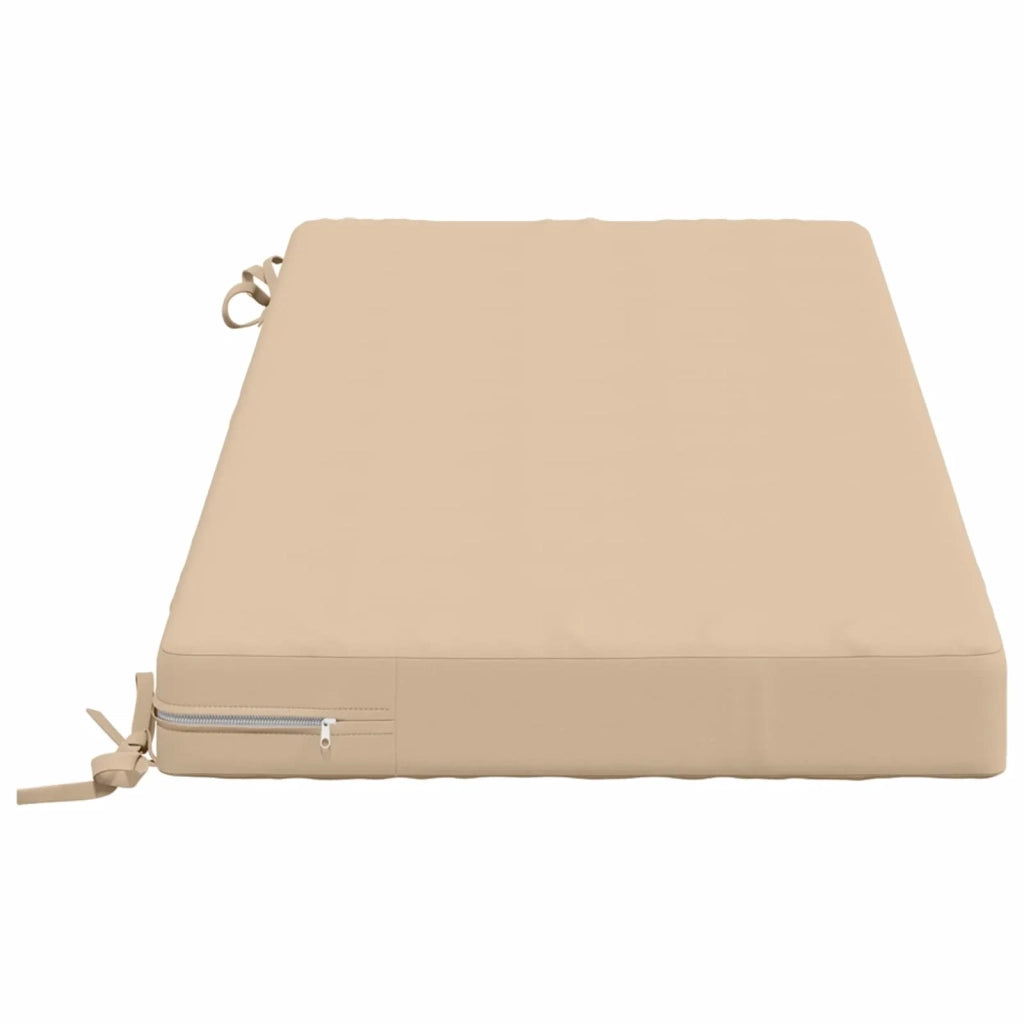 Cuscini per Panchina a 2 Pezzi SOEST 2 pz 100% Poliestere Crema 950205