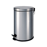 Pattumiera in acciaio 3lt