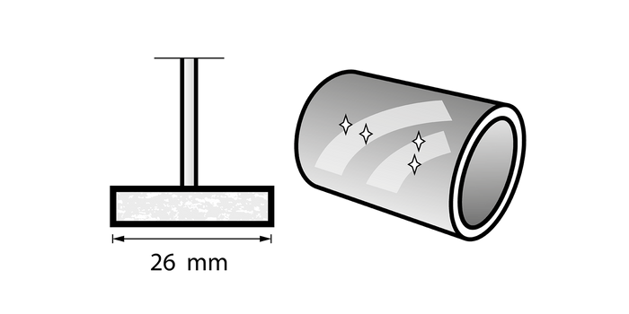 Disco lucidante 26 mm (429) DREMEL - 26150429JA