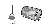 Spazzola in acciaio al carbonio 13 mm (442) DREMEL - 26150442JA