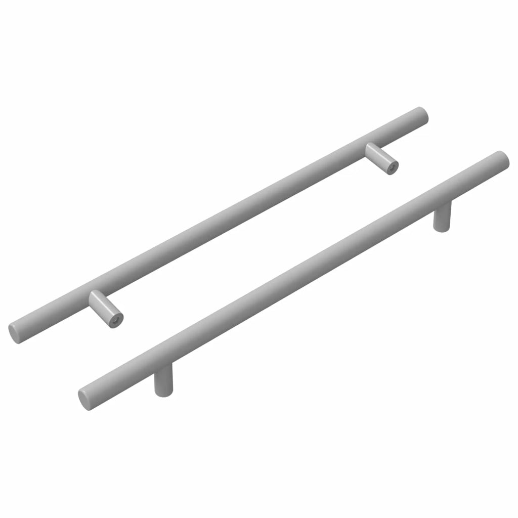 Maniglia per Armadio 2 pz Argento 300 mm Acciaio inossidabile CFW9272104