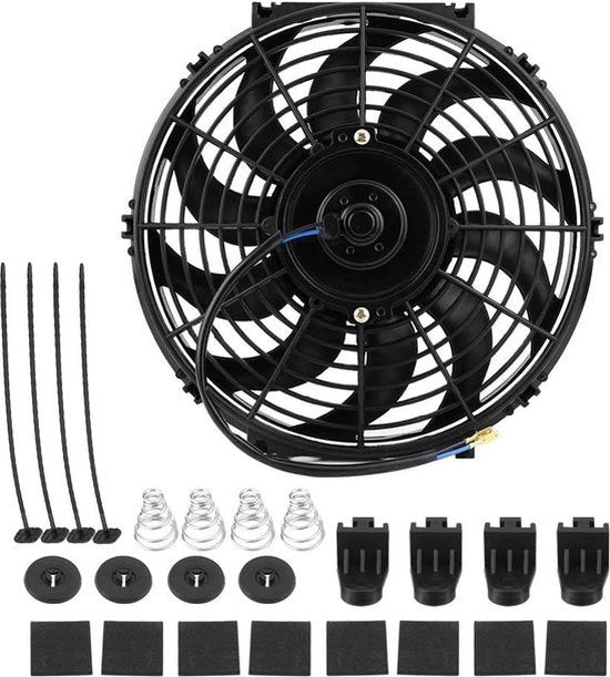 Ventilatore di auto - Condizionatore d'aria per auto - Ventilatore 12v per auto - Raffreddatore di auto - Ventilatore di raffreddamento per auto - Da non mancare in estate!