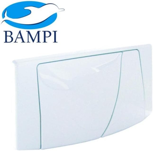 Bampi placca zeta 2 tasti bianca b01ncqvywx b01ncqvywx