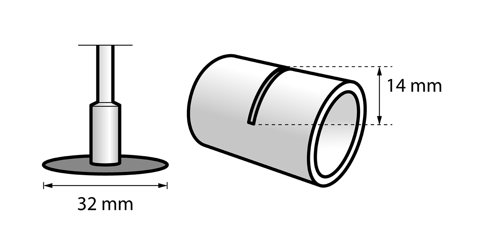 Disco Dremel da taglio da 32 mm (540) - 2615054032