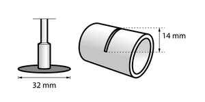 Disco Dremel da taglio da 32 mm (540) - 2615054032
