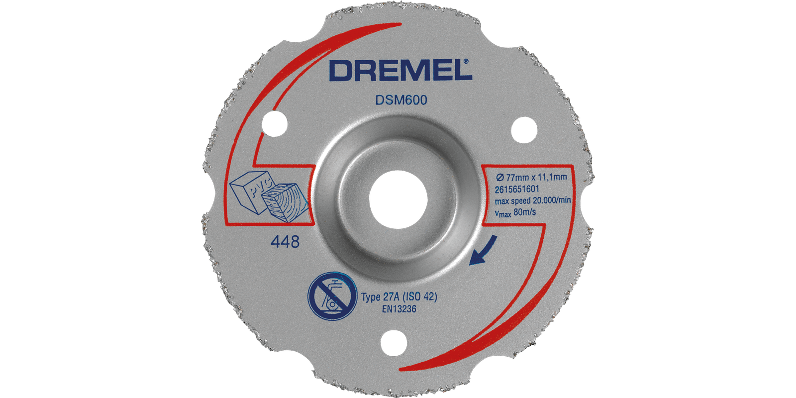 DREMEL® DSM20 disco multiuso in carbonio per taglio a filo (DSM600) DREMEL - 2615S600JB
