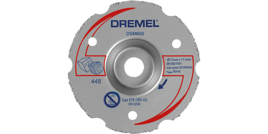 DREMEL® DSM20 disco multiuso in carbonio per taglio a filo (DSM600) DREMEL - 2615S600JB