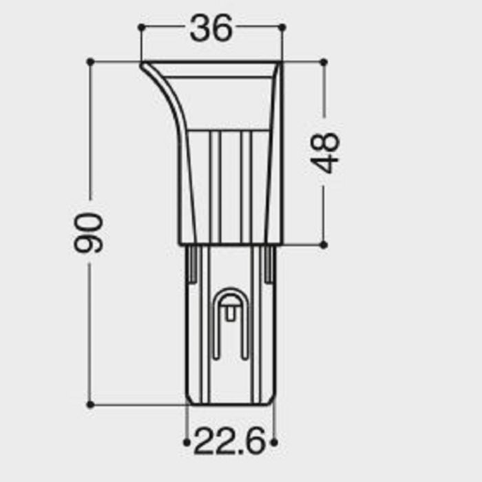 Coppia Inviti Tapparella Colore Nero. Esinplast