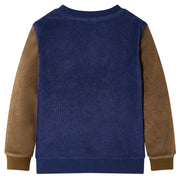 Felpa da Bambino Blu Marino 116 13446