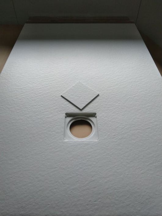 Piatto Doccia SOLIDSTONE PIUMA Alto 2,8cm - Bianco - Misura: 70x180 x 2,8h