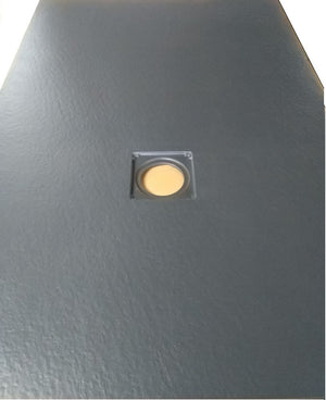 Piatto Doccia SOLIDSTONE PIUMA Alto 2,8cm - Grafite - Misura: 80x140 x 2,8h