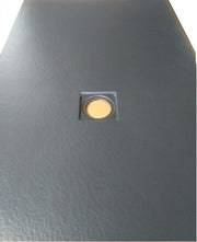 Piatto Doccia SOLIDSTONE PIUMA Alto 2,8cm - Grafite - Misura: 70x140 x 2,8h