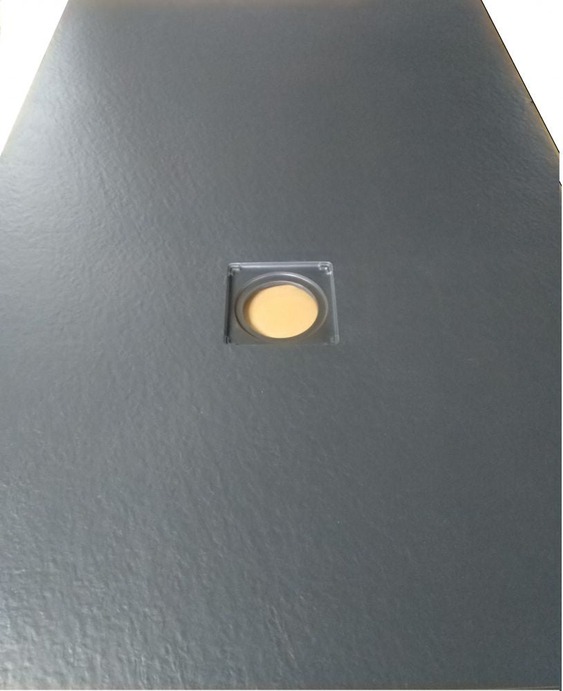 Piatto Doccia SOLIDSTONE PIUMA Alto 2,8cm - Grafite - Misura: 70x140 x 2,8h