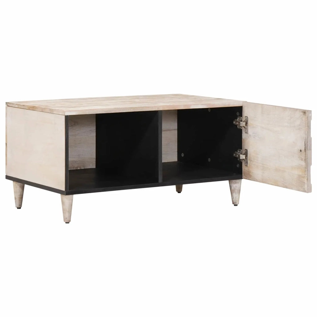 Tavolino da salotto Bianco 80 x 50 x 40 cm 4018372