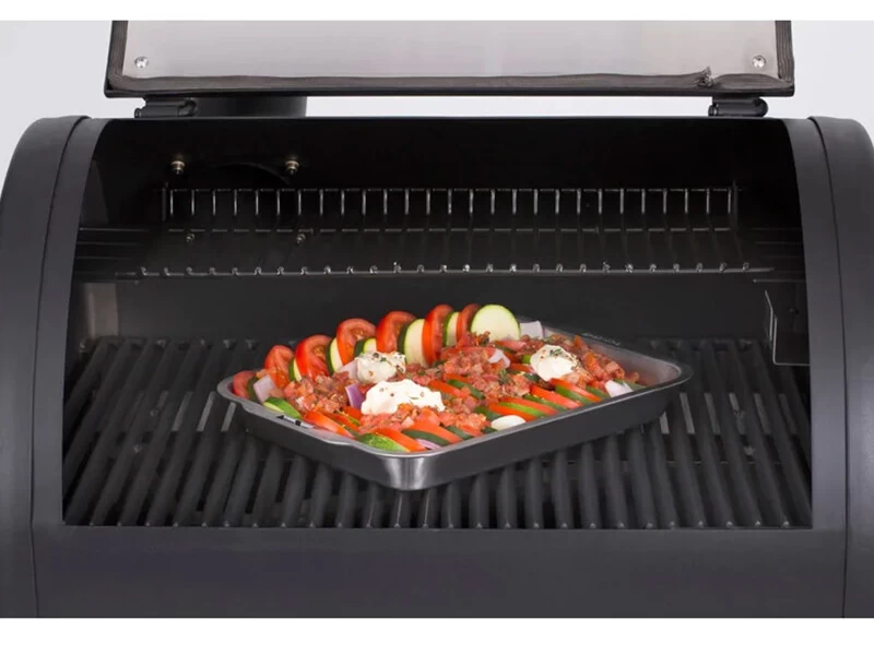 Teglia in acciaio inox Broil King per cotture e raccogli liquidi