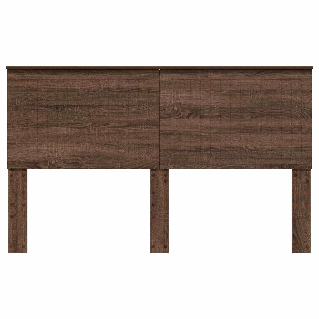 Testiera | Testata con Testiera | Testata Rovere Marrone 160 cm Legno multistrato
