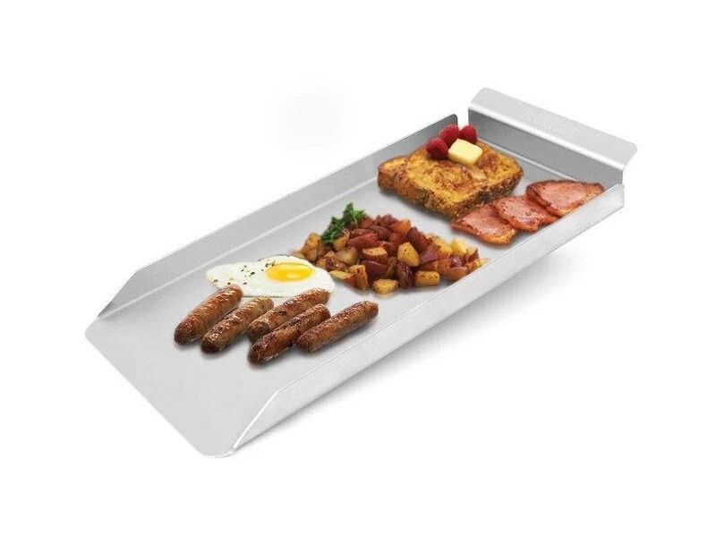 Piastra stretta in acciaio inox 3mm per griglie Broil King