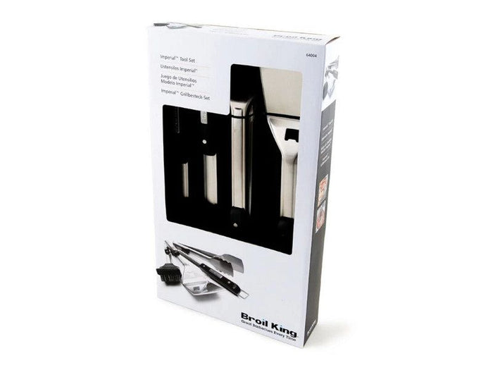 Set posate Imperial 4 pezzi in acciaio inox Broil King