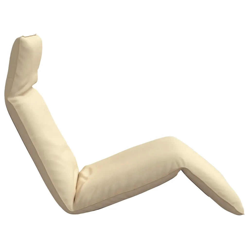 Lettino Pieghevole Beige 175x54x8,5 cm in Tessuto Oxford 4019749