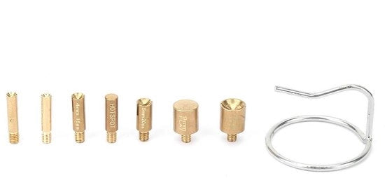 Strumento per applicazione di strass - Semi-automatico - Sostenibile - Materiale metallo/plastica - Efficace in termini di risparmio energetico - Facile da utilizzare - Dimensioni 5*3*15 cm - Strumento per strass