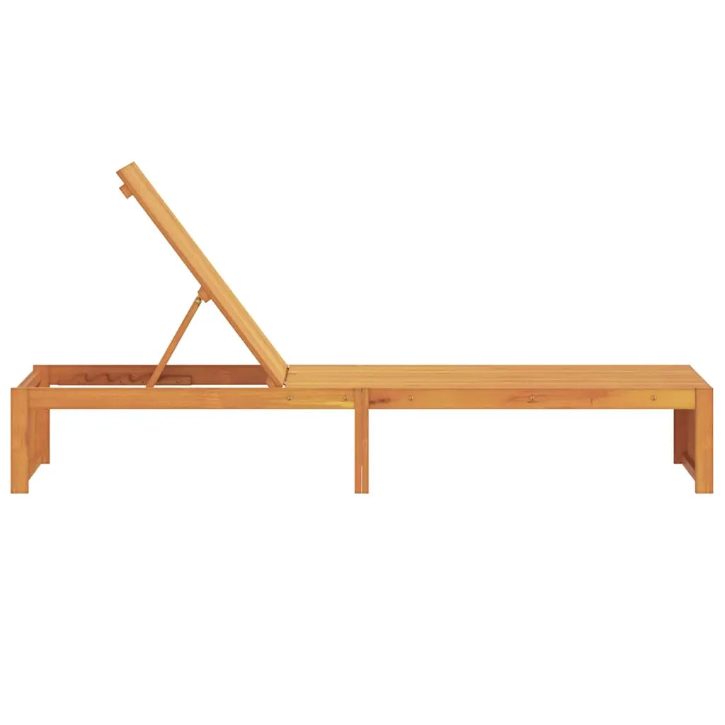Lettino da sole Olio Naturale 200 x 55 x 94 cm 4108114