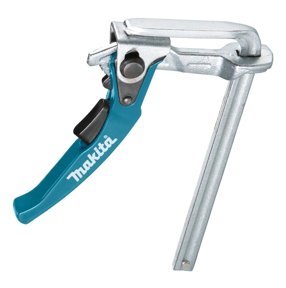 Makita 199826-6 Set di Morsetti a Sgancio Rapido per Guide 2 Pezzi Acciaio Blu - Argento colore Blu - Argento