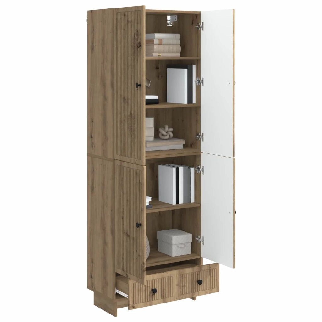 Set di armadi 2 pz Rovere Artigianale Legno ingegnerizzato 3416357