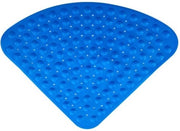 Mat di Gomma Antiscivolo per Doccia o Bagno, Mat di Bagno Antiscivolo Antibatterico con Fermo per Doccia o Bagno - blu scuro - 54*54cm