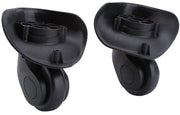 Sostitutivi di Ruote Sostenibili - Set di Ruote da Carrello - Design Rotativo - Ideali per Viaggi - 2 Pezzi - 5 cm di Larghezza
