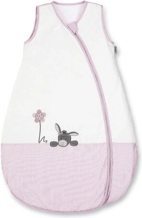 Zaino estivo per bambini piccoli, chiusura a righello, misura: 70, colore: bianco/rose