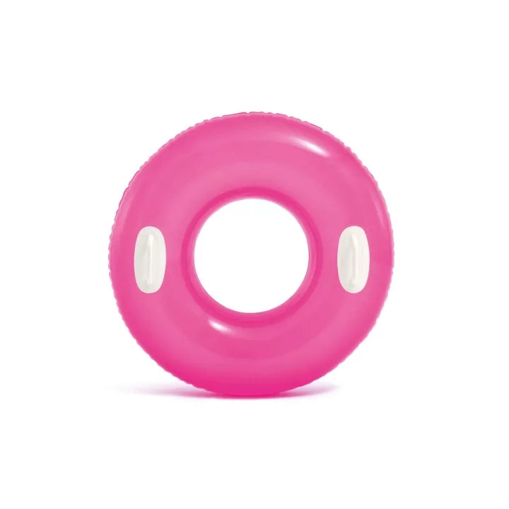 SALVAGENTE GONFIABILE NEON CON MANIGLIE +8 ANNI  ø cm.76  peso kg.0,31 (59258)    INTEX