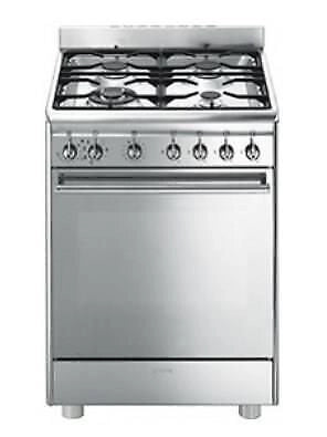 Smeg CX68MF8-2 cucina Elettrico Gas Acciaio inox A