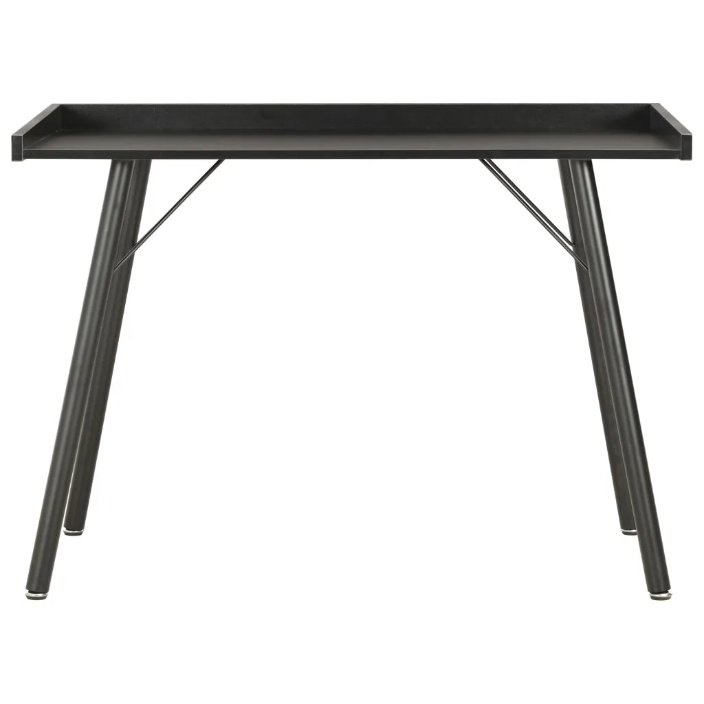 Scrivania Nera 90x50x79 cm cod mxl 77040