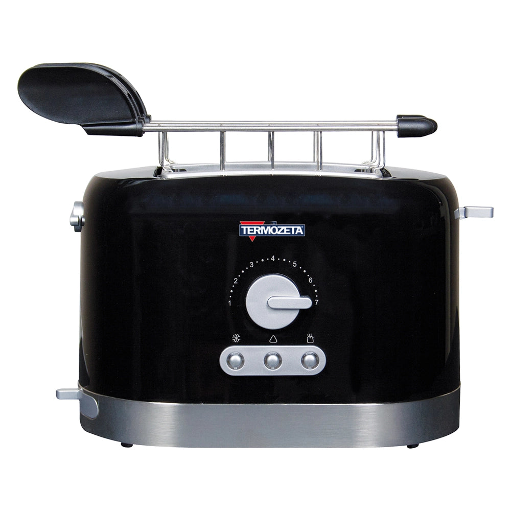 TOSTAPANE 'BLACK INOX' 870 W  - TERMOZETA
