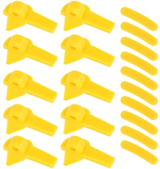 Protezione per Ruote 20 Pezzi - Protezione Universale - Resistente allo Shock - Materiale ABS - Qualità Professionale - Facile da Utilizzare - Protezione per Gomme