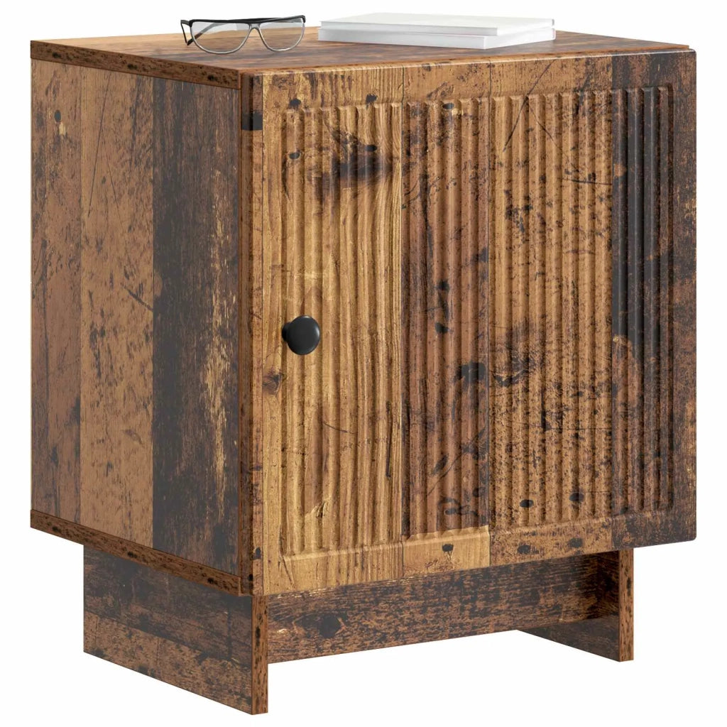 Armadio da Notte 2 pcs Legno antico 43 x 34,5 x 50 cm 893892