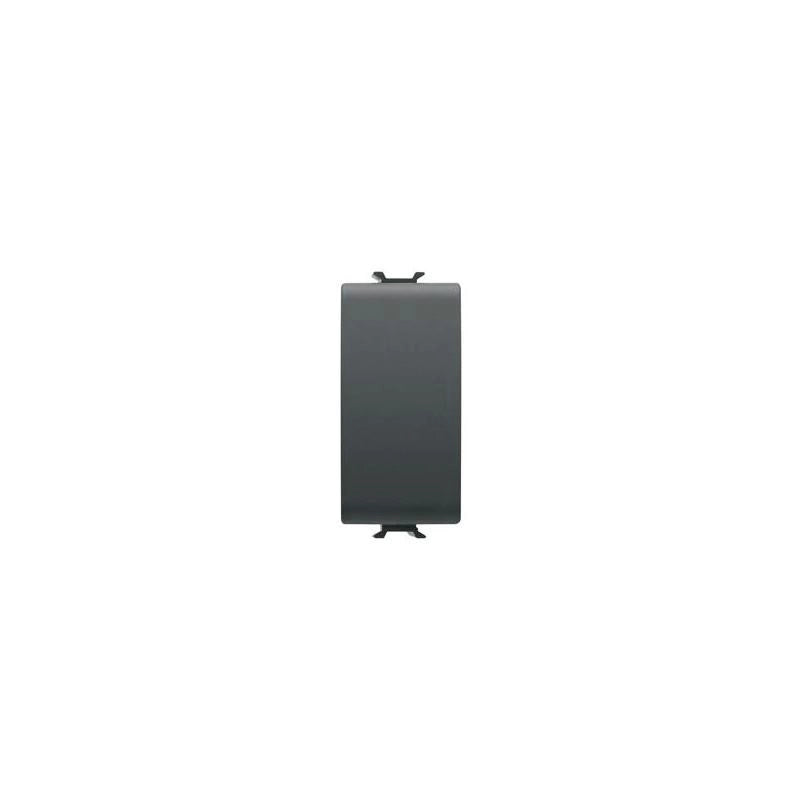 GW12001 Interruttore Modulare Unipolare 1M 1P 16Ax Nero
