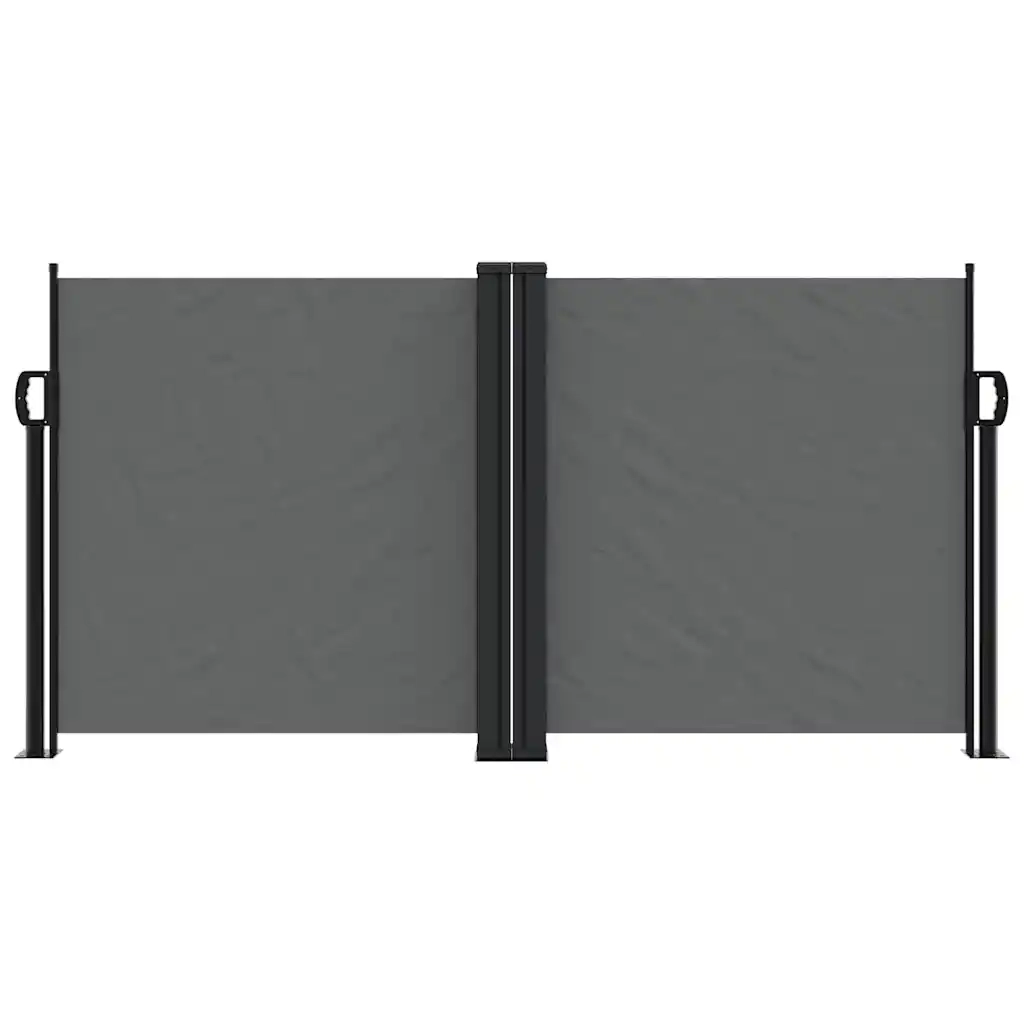 Tenda da Sole Laterale Retrattile-Tenda parasole per balcone Antracite 120x600 cm 723339