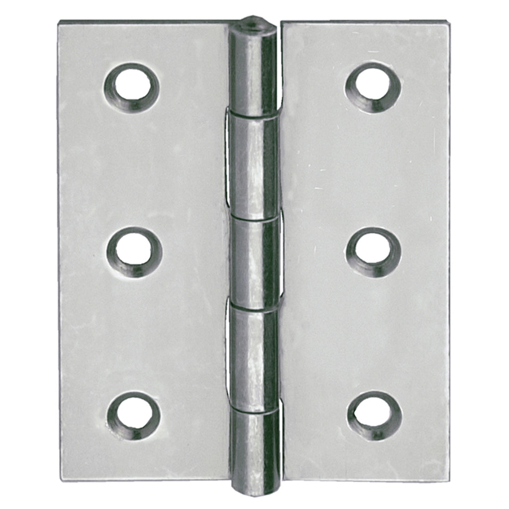 Cerniere piane Inox 40 x 32 mm. - 2 pz.