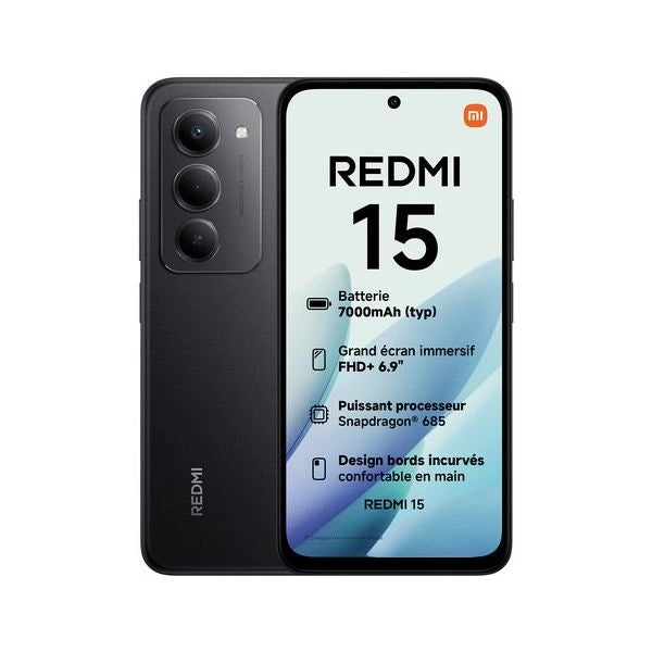 Smp.xia redmi 15 8/256 bk - RED15256B