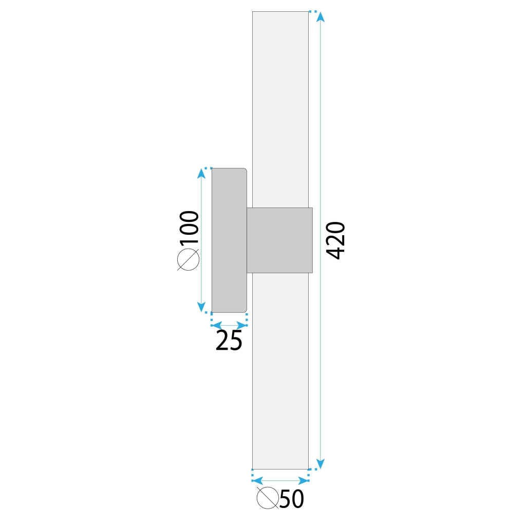 Applique Da Parete Led Lhj070-w Gold