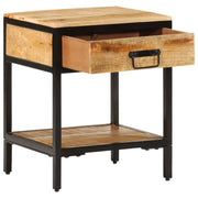 Comodino | Armadio da Notte | Mobiletto da notte con cassetto Marrone 40 x 35 x 50 cm