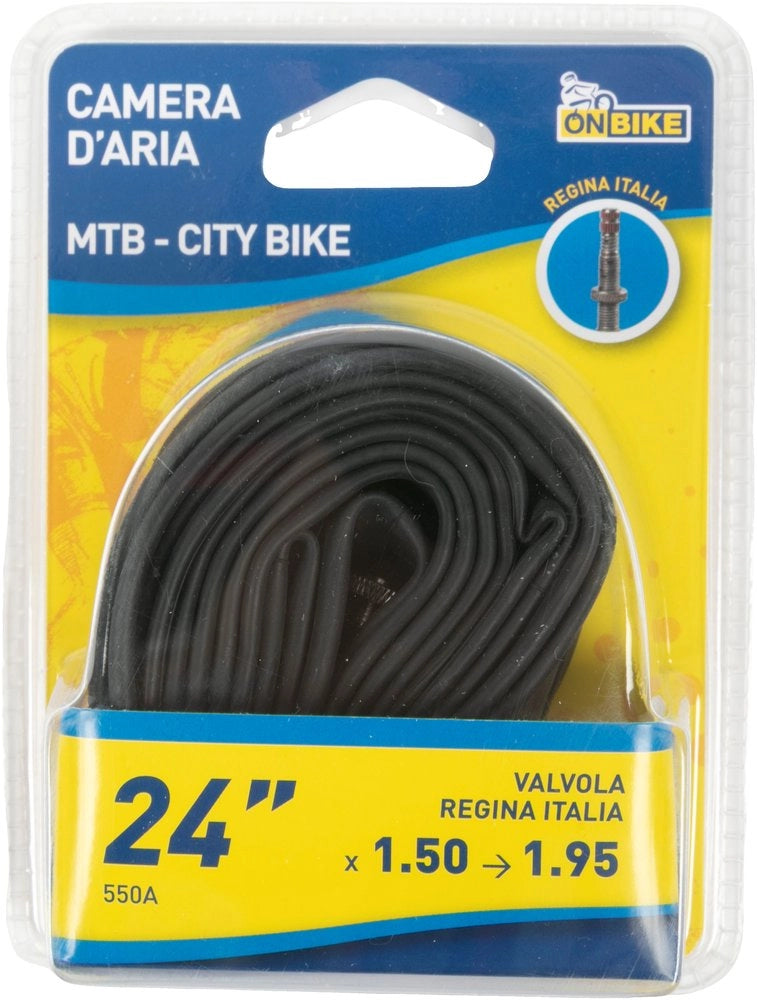 "Camera dâ€™Aria 24"" E.T.R.T.O. 47-507 MTB e City Bike â€“ Valvola Schrader"