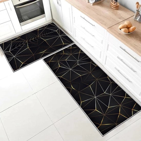 Set di Tappeti Antiscivolo per Cucina per Diversi Ambienti