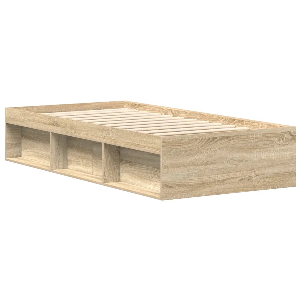 Giroletto-Struttura Letto Rovere Sonoma 100x200 cm