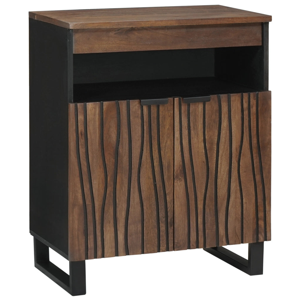 Buffet 60x33.5x75 cm in Legno Massello e Legno Compensato