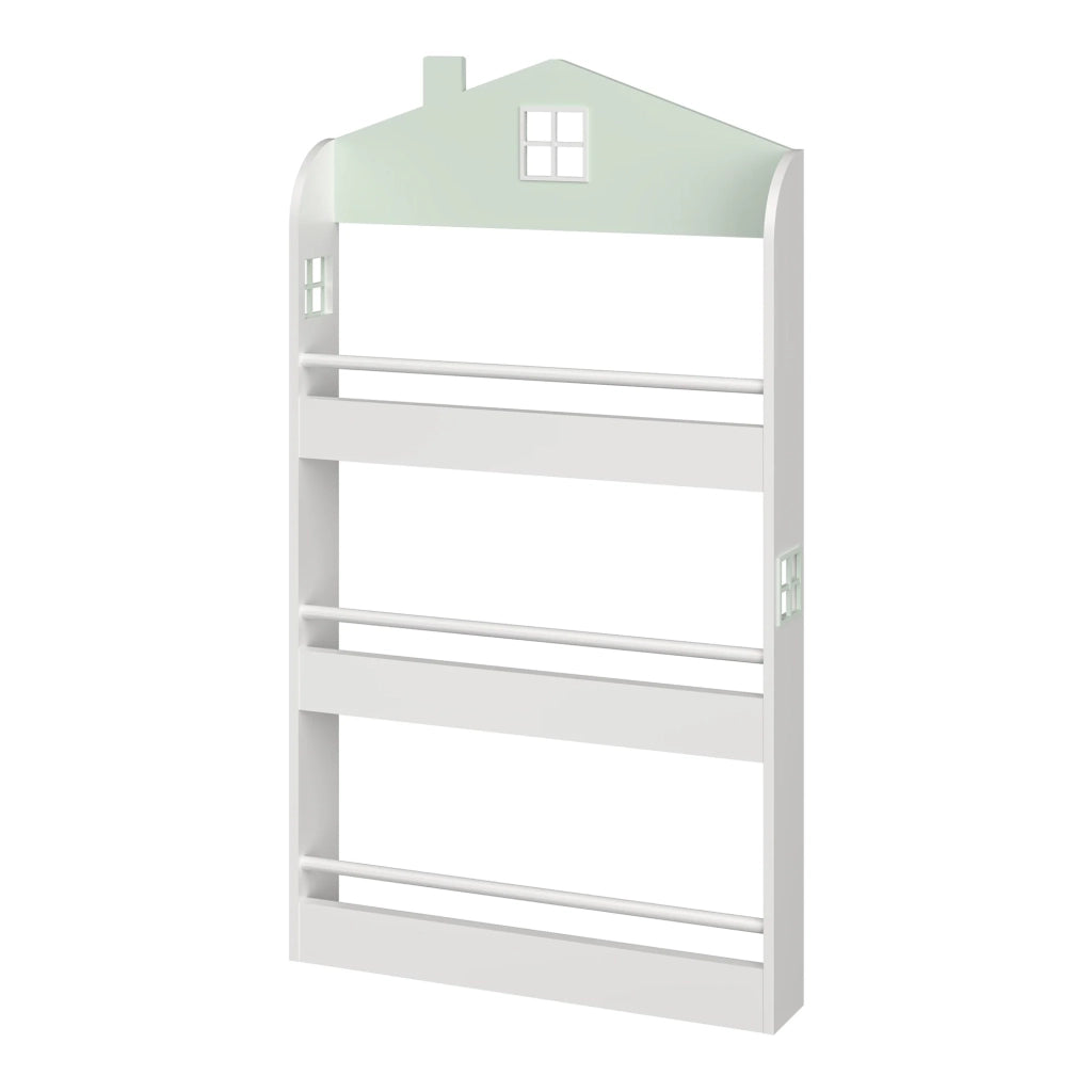 Scaffale dal design senza tempo per soggiorno camera da letto mobile contenitore per bambini bianco 03_0011316