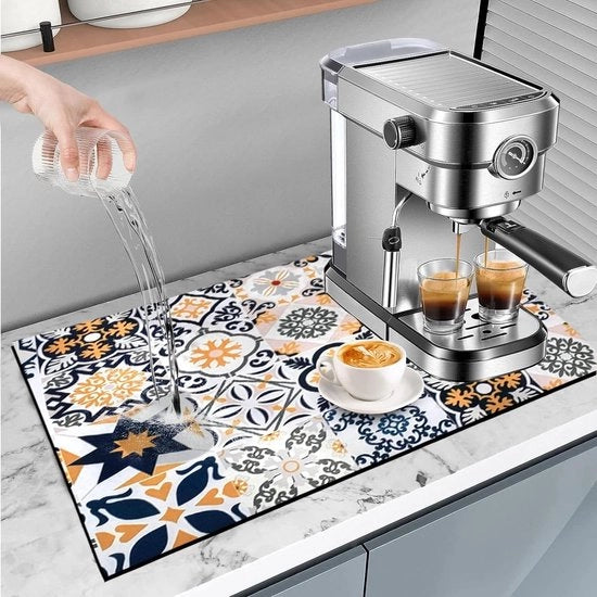Asciugamano per macchina caffè 60 x 40 cm - assorbente superiore per macchina caffè - asciugamano per servizio - asciugamano per bar - asciugamano per cucina - asciugamano automatico per macchina caffè - accessori per cucina

Modello: 
60 x 40 cm