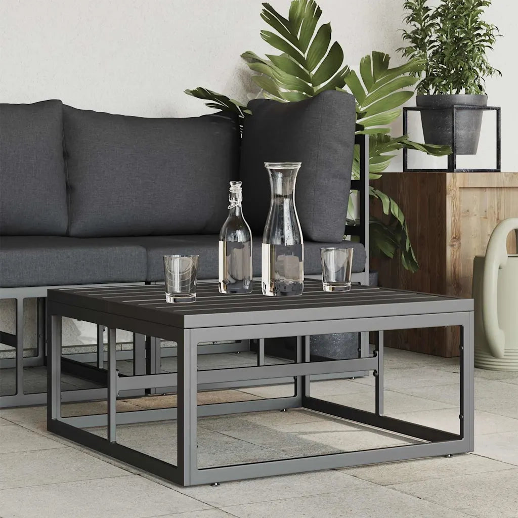 Mobili da Esterno Nero 70 x 70 x 32 cm Metallo CFW8749475